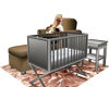 BabyFeeding Chair+Crib