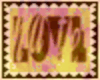 Love/Hate stamp