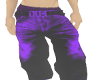 purple dub pants