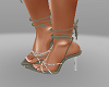 SR~Khaki Strappy Heels