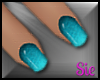 Nails - Turquoise