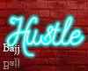 Hustle Cyan Neon