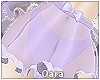 Oara Ruffle skirt lilac