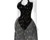black Sheer Gown