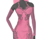 Pink Lace Prom Dress