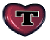 Alpha Hearts "T"