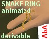 [aba] Snake ring animate