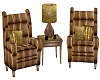 Dez' Bronze Chairs