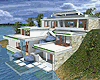 Lakeside villa