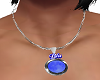 Blu blue moon necklace