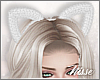 n| Cute Cat Ears White