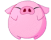 Sweet pink pig