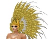 carnival gold tiara