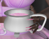 couldron mug white pink
