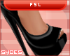 PSL Peep Toe~All Black