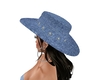 Cowgirl Hat (Denim)