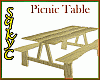 Picnic Table Lt Wood