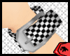 Checkered Wrist Cuffs