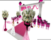 pink wedding pavillion