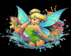 Tinkerbell Floor Sign