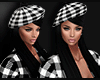 Z@Betty Plaid Beret