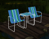 Lawn Chairs and Table