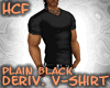 HCF deriv. Black V-Shirt