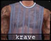 [K] MENS MESH W TATTOOS