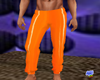Orange Latex Pants