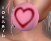 IO-Pink Heart Bubble Gum