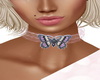 Elegant Butterfly Choker