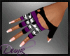 Q DubStep Gloves Purple