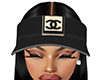 chanels cc visor hat