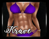 [K] Dk Purple Bikini RL