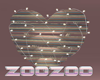 Z Wood heart Deco