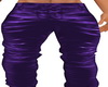 Purple Leather Pants M