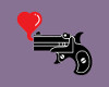 Love Gun Sticker