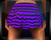 Stripe me Purple skirt