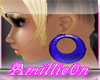 {AM}BlueLeopardEarrings