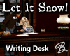 *B* Rustic Writing Desk