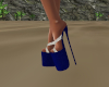 laura blue heels