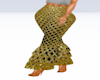 Gold/Black Abba Pants