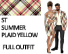 ST SUMMER PLAID YELLOW