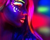 Wall Poster Neon Girl