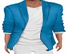 Blue Jacket Casual
