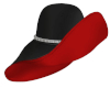Cameron Red & Blk Hat