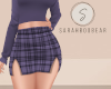 Purple Plaid Skirt | RL