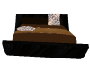 brown rocker bed