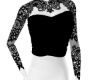 Lace Black Top