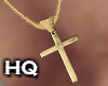 Cross Necklace / Gold
